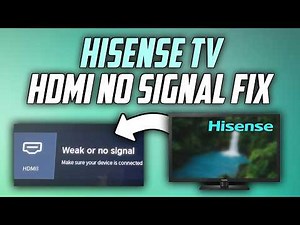 Hisense TV HDMI no Signal Problem Fix - Full Guide