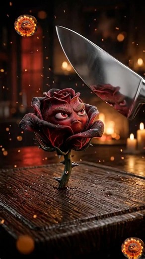 Dark Thorn Rose Beast Gets Sliced — Ultra Realistic ASMR #plantsvszombies