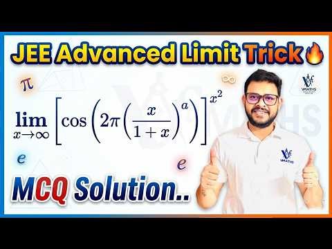 JEE Advanced level limit problem involving cosine, exponent, and asymptotic expansion.