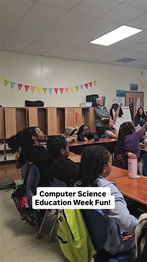 Computer science education week has officially come to a close but we had so much fun being creative and using our computer science skills while also learning more about computer science! 💻⭐️ We look forward to all the continued creating we will do in the future with these amazing students! - #computerscienceeducationweek #cseweek #stemeducationforkids | Dottie Rose Foundation