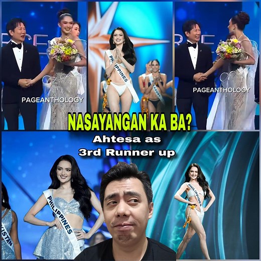 29K views · 749 reactions | NASAYANGAN KA BA? 5 Possible Reasons bakit 3rd Runner up si #AhtisaManalo sa #MissUniverse In all fairness, 3rd Runner up is a BERY BERY BIG ACHIEVEMENT ha. Congratulations Ahtesa Follow me on Instagram: Instagram.com/TheStoryofAnthony Subscribe me on YouTube: YouTube.com/StoryofAnthony #3rdrunnerup #Thiland #Mexico | Story of Anthony | Facebook