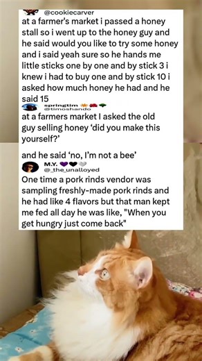 i tried every honey sample at a farmers market... you won't believe what happened next 😭