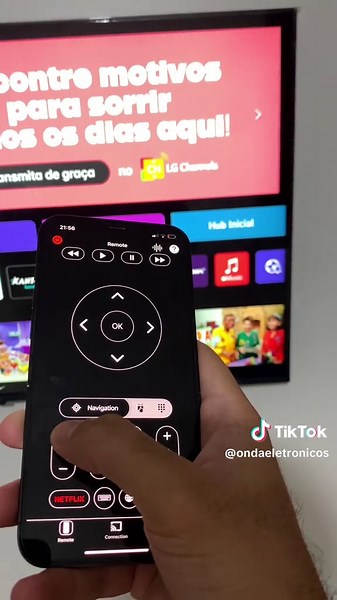 Transforme seu celular em controle remoto de TV