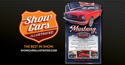 Custom Car Show Board - ALL AMERICAN THEME - by Show Cars Illustrated