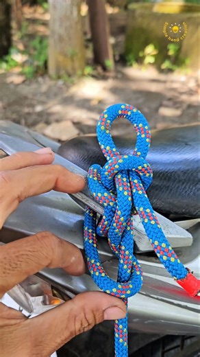 A Great Practical Tying Perfect Double Slip Knot #tips #rope #knot