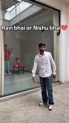 Ravi bhai at Nishu bhai Home😍#nishudeshwal#rohitdeshwal#modifiedtractor#tractorstunt#tochanking