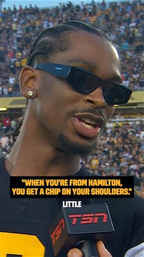 SGA is letting the world know about what it means to be from Hamilton. #CFL | CFL