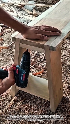 Simple Wooden Stool Build | Easy DIY Woodworking Project.