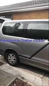 Hyundai imax/H1 towbar installation