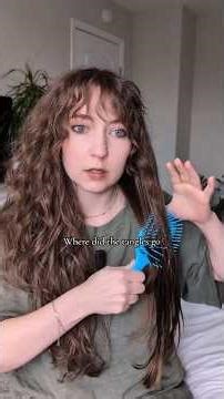 can you detangle your hair? #unbrush #brush #curlyhair #hairtutorial #hair