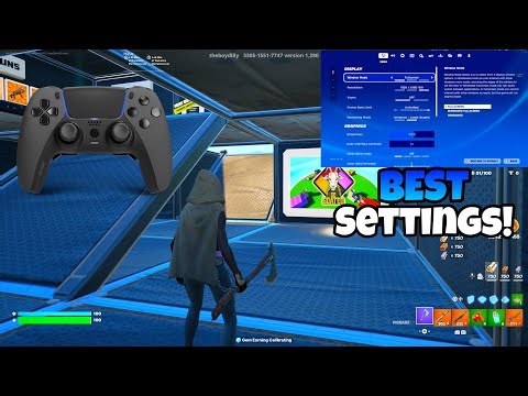 Fortnite 3v3v3v3 Go Goated Zone Wars🐐Gameplay + *NEW* BEST Controller Settings For Fortnite! 🎮