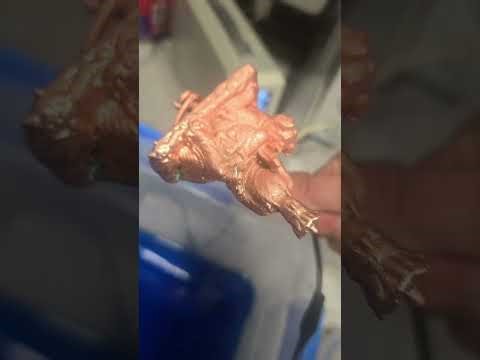 How to Electroplate 3D Printed Objects: Full Tutorial #electroplating #3dprinting #metalplating