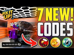 ⚠️NEW! UPDATE⚠️CODE!✨FIX IT UP! ROBLOX CODES 2025 - FIX IT UP! CODES 2025