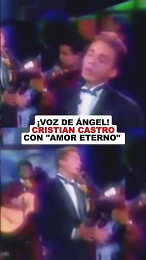Cristian Castro paid tribute to Juan Gabriel with "Amor Eterno" #cristiancastro #juangabriel