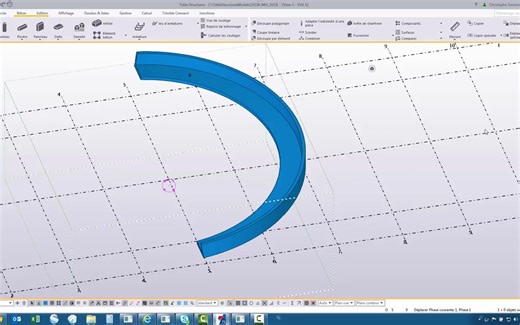 Tekla Structures - Curved rebars