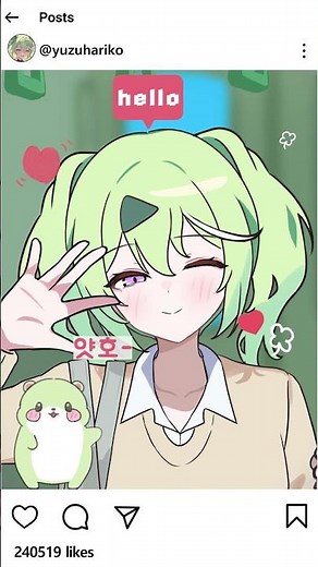 So cute, it's making me feel all warm and fuzzy ᐢwᐢ #vtuber #shorts #Rico #Stellive #IVE #JangWon...