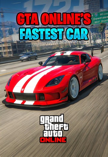 The FASTEST CAR in all of GTA Online #gta #gta5 #gtaonline #foryou #fyp