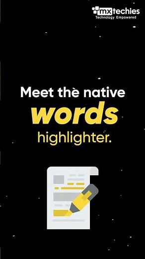 Mendix Native Words Highlighter Widget | Highlight Text Easily