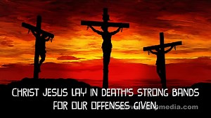 Christ Jesus Lay in Death's Strong Bands is an Easter hymn complete with a musical journey through the Passion and Resurrection of Jesus Christ. Martin Luther wrote aggressive lyrics that are reflected in the musical arrangement. The background imagery also depicts the intense nature of the struggle of life over death. This video, sheet music, and more are available for use in worship at www.koineworshipmedia.com | Koine