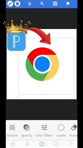 Chrome Logo Design in PixelLab | Mobile Se Logo Banaye Like a Pro