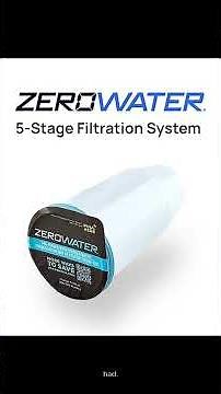 ZeroWater Filter 2-Pack: Reduce Lead Chromium More