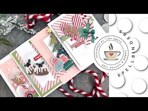 Spellbinders Quick & Easy Card Kit for October 2023 | Feeling Festive | 4 Cards - 1 Kit