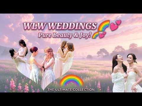 Best Thai GL wedding scenes 💍✨ | girls love | wlw romance 🌈💕