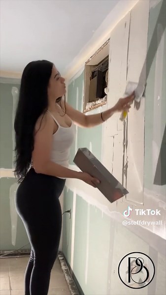 #drywallfinisher #teamsteffperdomo🖤 | steffdrywall