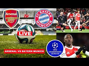 Arsenal vs Bayern Munich 3-1 Live Champions league Football UCL Match Score Highlights Gunners FC