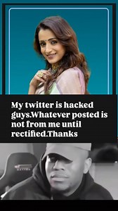 196K views · 121 reactions | #trisha #trishalatestnews #trishakrishnan #twitter #Twitteraccounthacked #Trishasocialmedia #fans | CommentTroll | Facebook