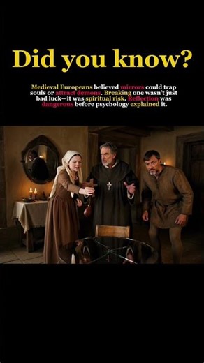 Medieval Europe Thought Mirrors Were Spirit Traps