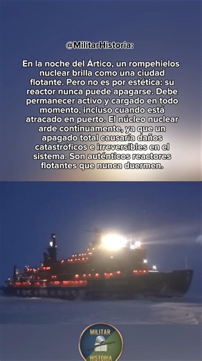Los gigantes del Ártico: Reactores que nunca duermen 🧊☢️