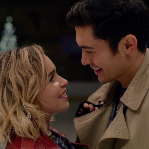 Ice rinks at Christmas are made for romance. Last Christmas, starring Emilia Clarke and Henry Golding, is now playing on Netflix UK/IE. | Netflix