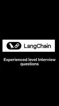 #LangChain Interview Questions & Answers | Question 23 | LangChain | #GenAI #coding #programming