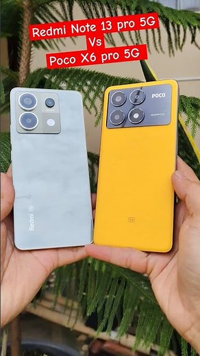 Redmi Note 13 Pro 5G Vs Poco X6 Pro 5G Camera Test!!