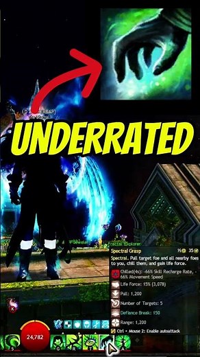 UNDERRATED NECROMANCER SKILL #gw2 #guildwars2 #mmorpg