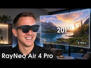Ray Neo Air 4 Pro - Worlds First HDR10 AR Glasses!