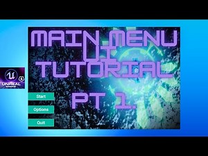 How to Make a Main Menu UI - Unreal Engine 5.1 (Pt1.)