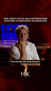 230K views · 4.4K reactions | The elimination ceremony takes an unexpected turn when one chef requests a team transfer. Ramsay's decision leaves one team relieved and the other… less than thrilled. #hellskitchen #gordonramsay | Hell's Kitchen USA | Facebook