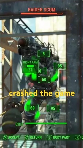 nuked so hard it crashed the game #fallout4
