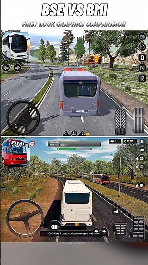 bus simulator evo vs bus masters india first look graphics comparison