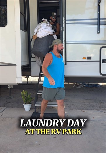 Turning Laundry Day into an Adventure While Camping