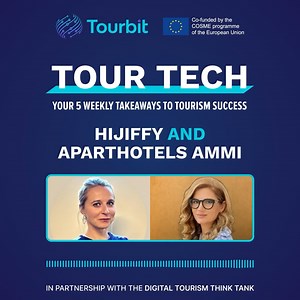 How can chat-based guest engagement tools bridge communication gaps? 🎙️ In episode 7 of Tour Tech: Your 5 Weekly Takeaways to Tourism Success, "How AI Chatbots Boost Guest Engagement", Natasha Dimitrieva, Project Manager at AMMI Hotels, and Alizé Boivin, Senior Country Lead at HiJiffy, discuss how conversational AI can effectively connect hotels and their guests. Natasha and Alizé outline how: 📈 AI integration increases direct bookings ⏳ To improve time management by eliminating repetitive tas