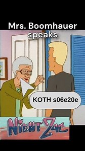 Mrs. Boomhauer speaks. The voice of Boomhauer (and Mrs. Boomhauer) is based on an angry voicemail Mike Judge received, complaining about his previous show, Beavis and Butthead. #kingofthehill #mikejudge #kingofthehillmemes #hankhill #boomhauer | Zac Hanscom