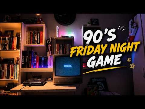 POV: It’s Friday Night in 1996 📺 Sega CRT Gaming Setup