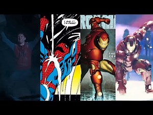 Marvel scenes copied straight from the comics