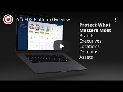 ZeroFox Platform Overview
