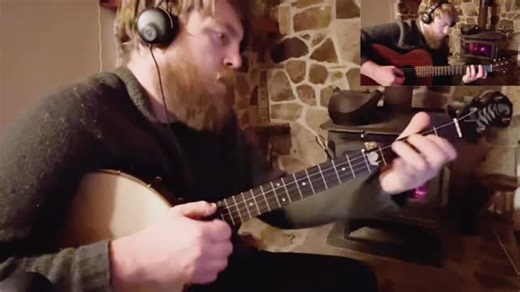 Ozark Banjo Co on Instagram: "Here’s the tune wandering boy, on our fern themed banjo! I have a full transcription / tab of this video on the lesson site for my banjo students! https://ozarkbanjo.com/my-playing-transcribed/wandering-boy Here are the specs of the banjo I’m playing -Walnut & Ebony -Cole headstock -Vega heel -S scoop -12” pot with pot cap -Dobson tone ring -Aged brass hardware -Coffee stained skin head -Mammoth ivory nut -Mother of pearl fern / snail inlay -Fern tailpiece - Custom 