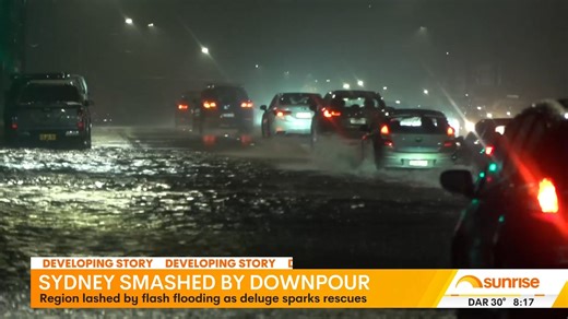 Sydney and regions of Queensland have been smashed with rain and flooding conditions across the weekend. The wild weather event has sparked dozens of rescues and evacuations. #sydney #weather #rain #flood | Sunrise