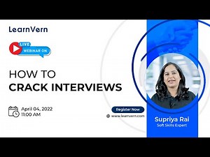 Webinar on How to Crack Interviews